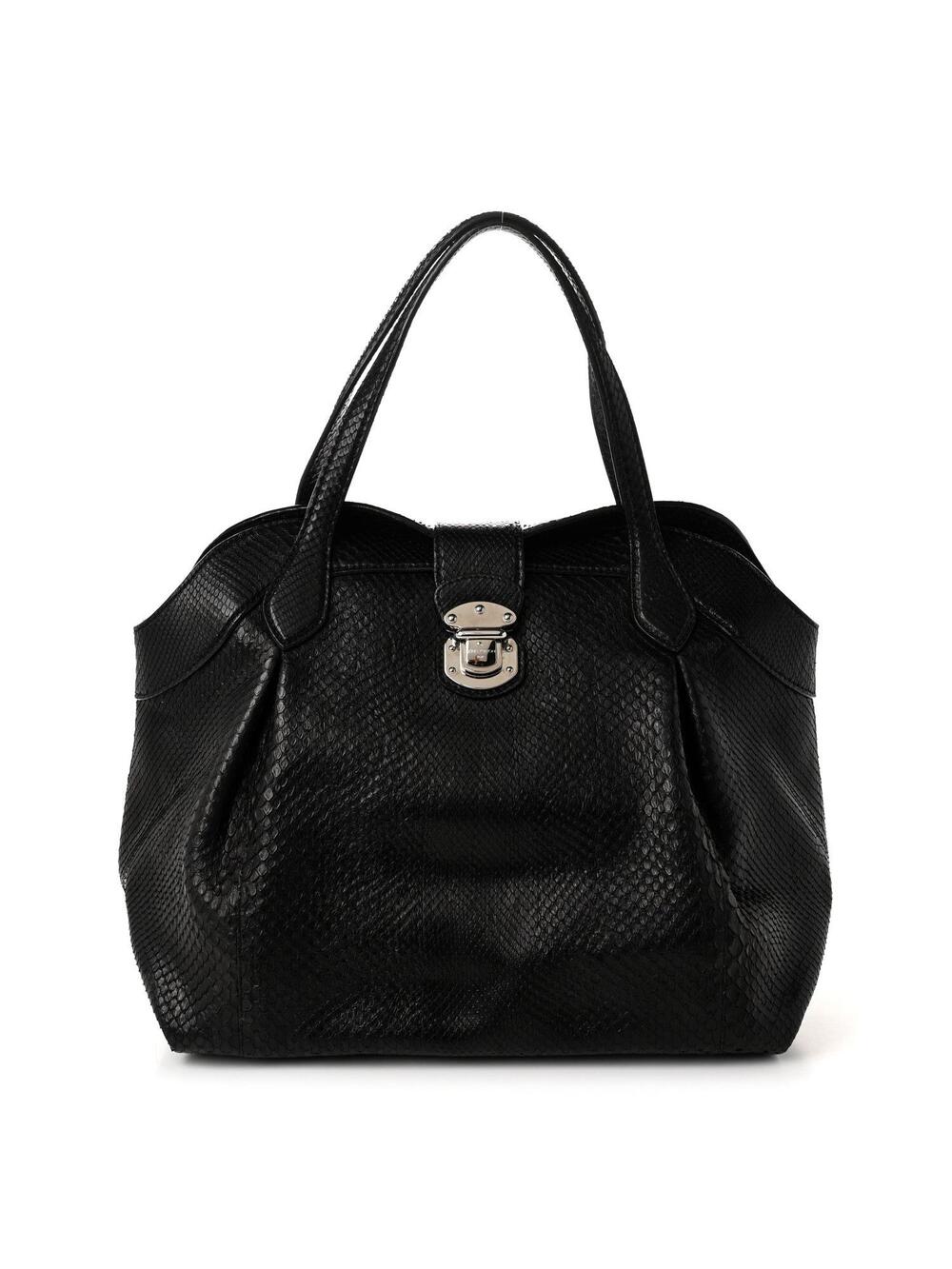 Louis Vuitton Snakeskin Cirrus Mm Black #368100L12B